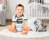 Baby Body Papas bester Schuss Pistole Laser Papa-Sprüche lustig Bio-Baumwolle Jungen & Mädchen MoonWorks®preview