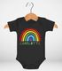 Baby Body personalisiert Name Regenbogen Motiv Geschenk Geburtstag Geburt Jungen Mädchen Bio-Baumwolle SpecialMe®preview