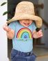 Baby Body personalisiert Name Regenbogen Motiv Geschenk Geburtstag Geburt Jungen Mädchen Bio-Baumwolle SpecialMe®preview