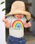 Baby Body personalisiert Name Regenbogen Motiv Geschenk Geburtstag Geburt Jungen Mädchen Bio-Baumwolle SpecialMe®preview