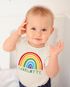 Baby Body personalisiert Name Regenbogen Motiv Geschenk Geburtstag Geburt Jungen Mädchen Bio-Baumwolle SpecialMe®preview