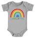 Baby Body personalisiert Name Regenbogen Motiv Geschenk Geburtstag Geburt Jungen Mädchen Bio-Baumwolle SpecialMe®preview