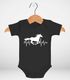 Baby Body Pferd Motiv Reiten Geschenk für Mädchen Pferde Tiermotiv Bio-Baumwolle Mädchen MoonWorks®preview