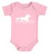 Baby Body Pferd Motiv Reiten Geschenk für Mädchen Pferde Tiermotiv Bio-Baumwolle Mädchen MoonWorks®preview