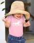 Baby Body Pferd Motiv Reiten Geschenk für Mädchen Pferde Tiermotiv Bio-Baumwolle Mädchen MoonWorks®preview