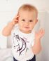 Baby Body Pferde-Motiv Geschenk für Pferdeliebhaber Geburtstag Weihnachten Bio-Baumwolle Mädchen MoonWorks®preview