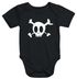 Baby Body Pirat Skull Jolly Roger Piratenkostüm Fasching Karneval lustig Baby Moonworks®preview