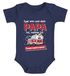 Baby Body Spruch lustig Egal wie cool dein Papa ist, meiner ist Feuerwehrmann Feuerwehrauto Babyshirt Jungen MoonWorks®preview