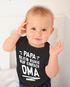 Baby Body Spruch lustig Papa bleib ruhig ruf einfach Mama/Oma Bio-Baumwolle Jungen & Mädchen MoonWorks®preview