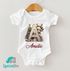 Baby Body Weihnachten Buchstabe Initiale  personalisiert mit Namen Babygeschenk Bio-Baumwolle SpecialMe®preview