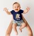 Baby Body Weihnachten Buchstabe Initiale  personalisiert mit Namen Babygeschenk Bio-Baumwolle SpecialMe®preview