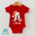 Baby Body Weihnachten personalisiert Monogramm Name Weihnachtsmotiv Babygeschenk Bio-Baumwolle SpecialMe®preview