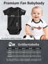 Baby Body Weltmeisterschaft 2026 WM Outfit Trikotstyle Baumwolle Fußballgeschenk Jungen Mädchen MoonWorks®preview