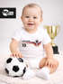 Baby Body Weltmeisterschaft 2026 WM Outfit Trikotstyle Baumwolle Fußballgeschenk Jungen Mädchen MoonWorks®preview