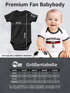Baby Body WM 2026 Outfit Trikotstyle Weltmeisterschaft Outfit Trikotstyle Fußballgeschenk Jungen Mädchen Baumwolle MoonWorks®preview
