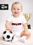 Baby Body WM 2026 Outfit Trikotstyle Weltmeisterschaft Outfit Trikotstyle Fußballgeschenk Jungen Mädchen Baumwolle MoonWorks®preview