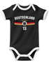 Baby Body WM 2026 Outfit Trikotstyle Weltmeisterschaft Outfit Trikotstyle Fußballgeschenk Jungen Mädchen Baumwolle MoonWorks®preview