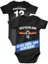 Baby Body WM 2026 Outfit Trikotstyle Weltmeisterschaft Outfit Trikotstyle Fußballgeschenk Jungen Mädchen Baumwolle MoonWorks®preview