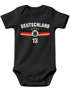 Baby Body WM 2026 Outfit Trikotstyle Weltmeisterschaft Outfit Trikotstyle Fußballgeschenk Jungen Mädchen Baumwolle MoonWorks®preview