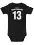 Baby Body WM 2026 Outfit Trikotstyle Weltmeisterschaft Outfit Trikotstyle Fußballgeschenk Jungen Mädchen Baumwolle MoonWorks®preview