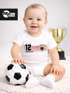 Baby Body WM 2026 Weltmeisterschaft Outfit Trikotstyle Baumwolle Fußballgeschenk Jungen Mädchen MoonWorks®preview
