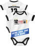 Baby Body WM 2026 Weltmeisterschaft Outfit Trikotstyle Baumwolle Fußballgeschenk Jungen Mädchen MoonWorks®preview