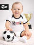 Baby Body WM 2026 Weltmeisterschaft Outfit Trikotstyle Baumwolle Fußballgeschenk Jungen Mädchen MoonWorks®preview