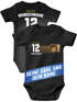 Baby Body WM 2026 Weltmeisterschaft Outfit Trikotstyle Baumwolle Fußballgeschenk Jungen Mädchen MoonWorks®preview