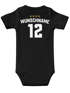 Baby Body WM 2026 Weltmeisterschaft Outfit Trikotstyle Baumwolle Fußballgeschenk Jungen Mädchen MoonWorks®preview