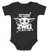 Baby-Body Yoda Parodie erster oder zweiter Geburtstag lustiger Spruch kurzarm Body Bio-Baumwolle Moonworks®preview