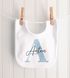 Baby Lätzchen personalisiert mit Namen Monogramm Anfangsbuchstabe Design Pastellfarben Baumwolle Junge/Mädchen SpecialMe®preview