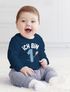 Baby Langarm-Shirt 1. Geburtstag Geburtstagsshirt Ich bin 1 Zahl Alter  Bio-Baumwolle Junge/Mädchen MoonWorks®preview