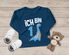 Baby Langarm-Shirt 1. Geburtstag Spruch Ich bin 1 Dinosaurier Dino Geburtstagsshirt Bio-Baumwolle Junge MoonWorks®preview