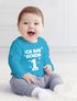 Baby Langarm-Shirt 1. Geburtstag Spruch Ich bin schon 1,  Geburtstagsshirt Jungen Mädchen Bio-Baumwolle MoonWorks®preview
