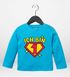 Baby Langarm-Shirt 1. und 2. Geburtstag Superheld Geschenk lustig Geburtstagsshirt Bio-Baumwolle Junge/Mädchen MoonWorks®preview