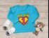 Baby Langarm-Shirt 1. und 2. Geburtstag Superheld Geschenk lustig Geburtstagsshirt Bio-Baumwolle Junge/Mädchen MoonWorks®preview