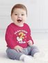 Baby Langarm-Shirt Einhorn Alter Zahl Spruch Ich bin schon 1 (2) Geburtstagsshirt Bio-Baumwolle Mädchen MoonWorks®preview