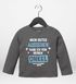 Baby Langarm-Shirt Mein gutes Aussehen hab ich von meiner Tante / meinem Onkel lustige Sprüche Babyshirt Jungen Mädchen Moonworks®preview