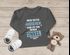Baby Langarm-Shirt Mein gutes Aussehen hab ich von meiner Tante / meinem Onkel lustige Sprüche Babyshirt Jungen Mädchen Moonworks®preview