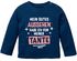Baby Langarm-Shirt Mein gutes Aussehen hab ich von meiner Tante / meinem Onkel lustige Sprüche Babyshirt Jungen Mädchen Moonworks®preview