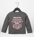 Baby Langarm-Shirt Mein gutes Aussehen hab ich von meiner Tante / meinem Onkel lustige Sprüche Babyshirt Jungen Mädchen Moonworks®preview
