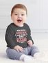 Baby Langarm-Shirt Mein gutes Aussehen hab ich von meiner Tante / meinem Onkel lustige Sprüche Babyshirt Jungen Mädchen Moonworks®preview