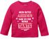 Baby Langarm-Shirt Mein gutes Aussehen hab ich von meiner Tante / meinem Onkel lustige Sprüche Babyshirt Jungen Mädchen Moonworks®preview