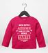 Baby Langarm-Shirt Mein gutes Aussehen hab ich von meiner Tante / meinem Onkel lustige Sprüche Babyshirt Jungen Mädchen Moonworks®preview