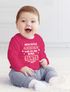 Baby Langarm-Shirt Mein gutes Aussehen hab ich von meiner Tante / meinem Onkel lustige Sprüche Babyshirt Jungen Mädchen Moonworks®preview