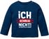 Baby Langarm-Shirt mit Spruch Ich schreie nicht ich bestelle Essen lustige Spüche Babyshirt Jungen Mädchen Moonworks®preview