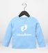 Baby Langarm-Shirt personalisierbar mit Namen Babyfüßchen Wunschname personalisierte Geschenke Geburt Junge Mädchen SpecialMe®preview
