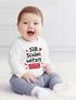 Baby Langarm-Shirt Tante Sprüche lustig Süß Schlau Witzig Wie meine Tante eben Babyshirt Jungen Mädchen Moonworks®preview