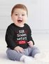 Baby Langarm-Shirt Tante Sprüche lustig Süß Schlau Witzig Wie meine Tante eben Babyshirt Jungen Mädchen Moonworks®preview