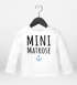 Baby Langarmshirt Aufdruck Mini Matrose Anker Grafik Print Babykleidung Bedruckt Jungen Mädchen Shirt Moonworks®preview